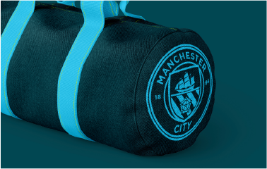 City styled duffel bag