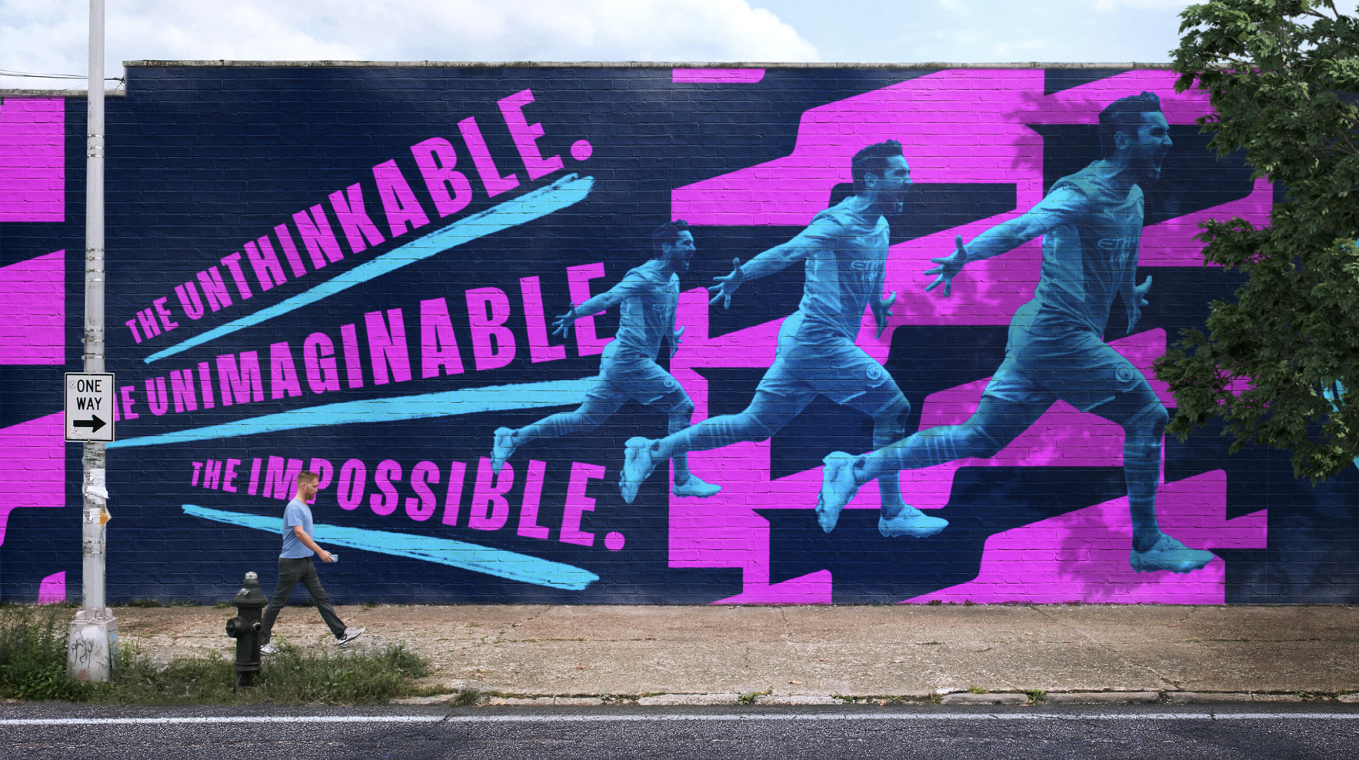 Unthinkable, Unimaginable, Impossible - wall art.
